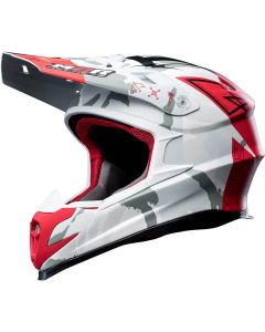 M2R 2017 X4.5 Division PC-1F Matte Red Helmet