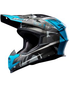 M2R 2017 X4.5 Division PC-2F Matte Blue Helmet