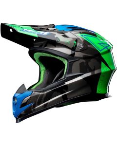 M2R 2017 X4.5 Division PC-4 Green Helmet