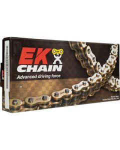 EK Chains 525VX3 Green Super Heavy Duty NX-Ring Green 124L Chain