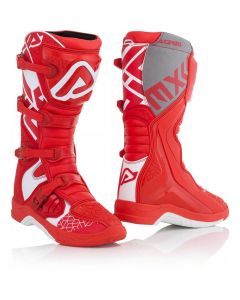 Acerbis X-Team White/ Red Boots