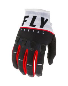 Fly Racing 2020 Kinetic K120 Black/ White/ Red Gloves