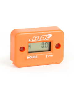RHK Orange Hour Meter - Includes Free Mounting Bracket