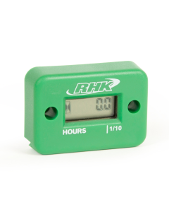 RHK Green Hour Meter - Includes Free Mounting Bracket