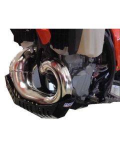Ktm 250 /300 Exc /Husqvarna Te 250 /300 2017-2018 Force Bashplate With FMF Pipe Guard