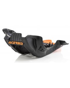 ACERBIS SKID PLATE XC-F 250 350 20-22 BLACK-ORANGE