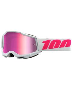 100% Youth Accuri 2 Goggle  Keetz Frame/Pink Mirror Lens