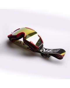 View - Volume I MX Goggles Red